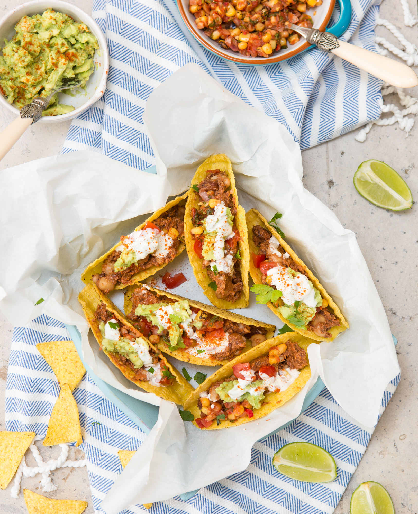 Veggie Tacos - Forkful